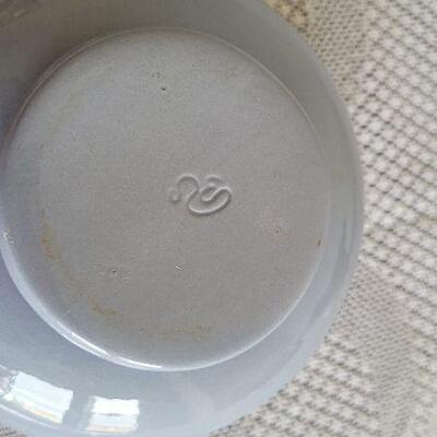 Lot 140: Vintage Two Part Marked Violet Pot