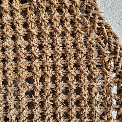 Lot 146: Large Woven Outdoor Welcome Mat 