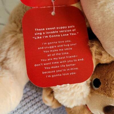 Lot 151: New HALLMARK Plush Animals - TURNS ON