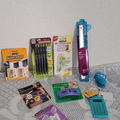 Lot 159: Assorted NEW School Supplies 