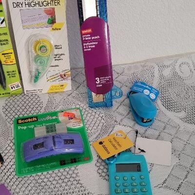 Lot 159: Assorted NEW School Supplies 