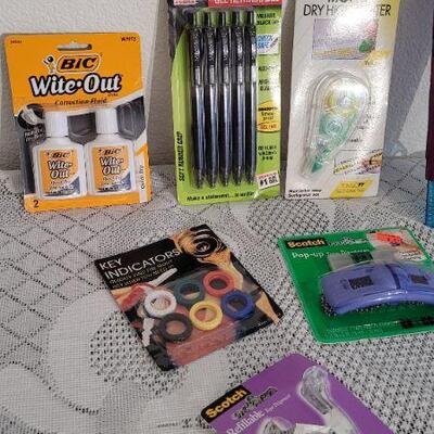 Lot 159: Assorted NEW School Supplies 