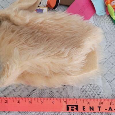 Lot 167: Assorted Puppets, Microphone Earrings and Luggage Tags