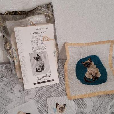 Lot 170: Vintage Needlepoint Art Bundle 