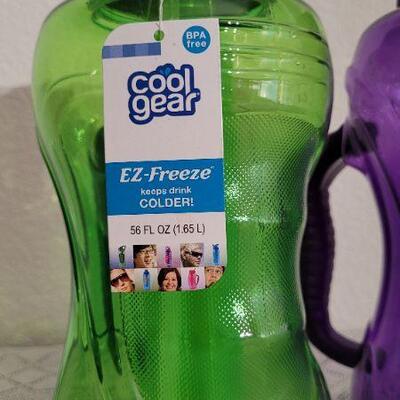 Lot 173: (2) Plastic Water Beverage Bottles 