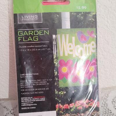 Lot 174: 3 New Garden Flags by Martha Stewart 