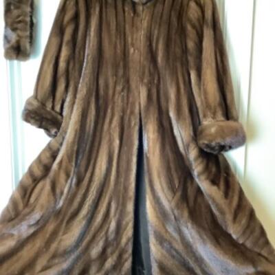 P - 510. Gorgeous Full Length Sable Mink Coat  