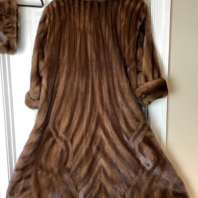 P - 510. Gorgeous Full Length Sable Mink Coat  