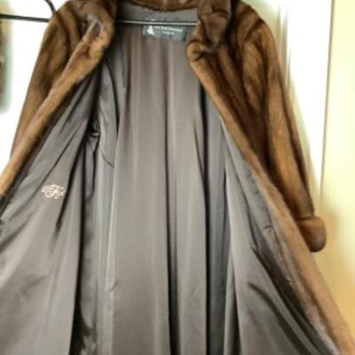 P - 510. Gorgeous Full Length Sable Mink Coat  