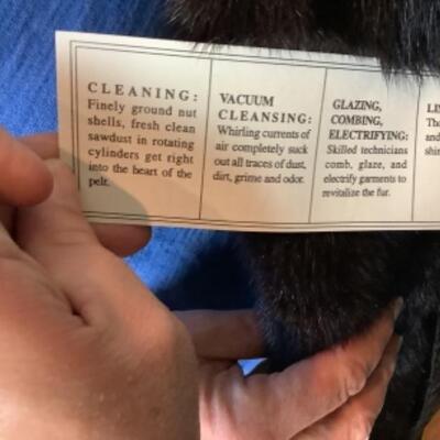 P - 511. Beautiful Unique Mink Jacket 