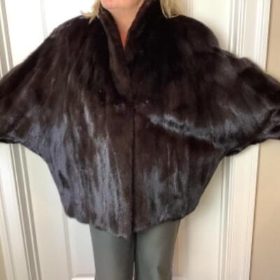 P - 511. Beautiful Unique Mink Jacket 