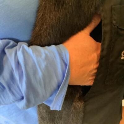 P - 511. Beautiful Unique Mink Jacket 