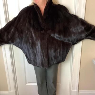 P - 511. Beautiful Unique Mink Jacket 