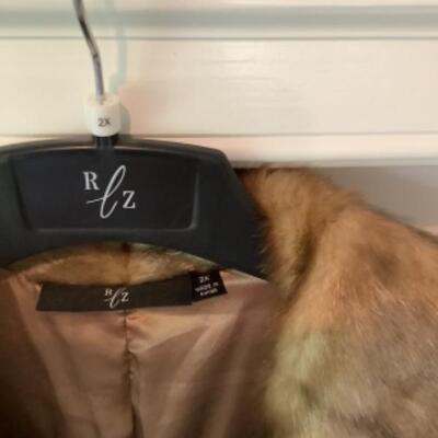 P - 519 Faux Fur Short Jacket 