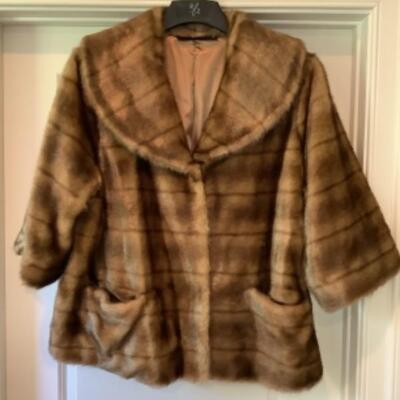 P - 519 Faux Fur Short Jacket 