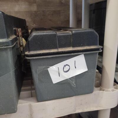lot 101 - Tool Box and contents
