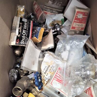 lot 102 - Assorted plumbing parts, mostly in original pkg