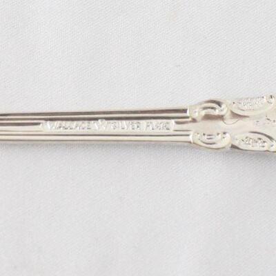 Lot #179: Wallace Silversmiths Silver Plated Cocktail Forks 