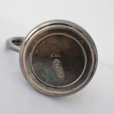 Lot #182: Silver Plated Pitcher 