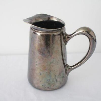 Lot #182: Silver Plated Pitcher 