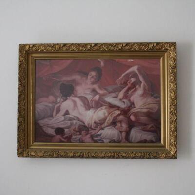 Lot #183: Classic Italian Art Framed Print