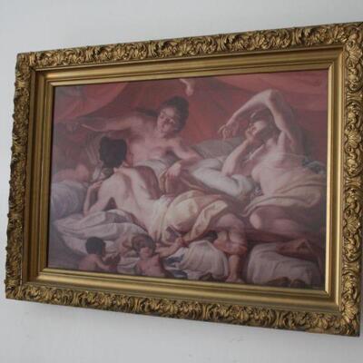 Lot #183: Classic Italian Art Framed Print