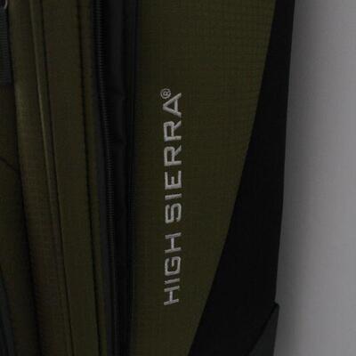 Lot #197: High Sierra Upright Suitcase Rolling Luggage 