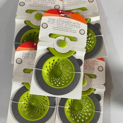 5 Sink Stopper w Strainers Pop-Out
