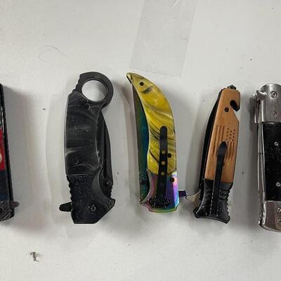 5 Knives Pocket