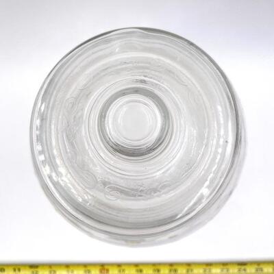 LARGE ROOSTER GLASS DRINK DISPENSER
