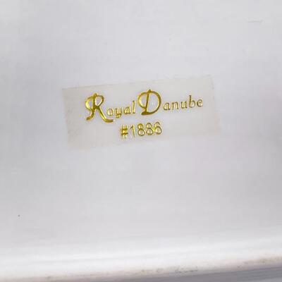 ROYAL DANUBE SQUARE TEACUPS AND SAUCER