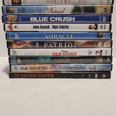 10 Assorted DVDs (Opened)- Item #377