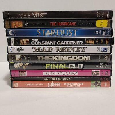 10 Assorted DVDs (Opened)- Item #383