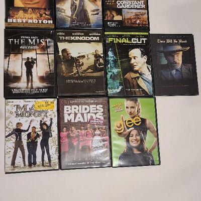 10 Assorted DVDs (Opened)- Item #383