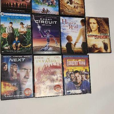 10 Assorted DVDs (Opened)- Item #386