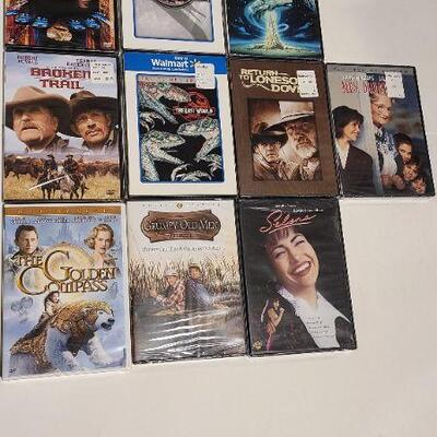 10 Assorted DVDs (Sealed)- Item #390