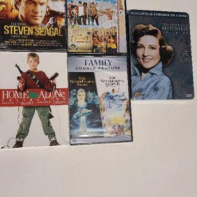 5 DVD Box Sets/Movie Packs (Sealed)- Item #393