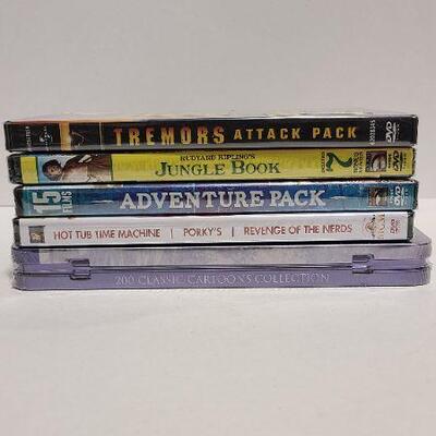 10 DVD Box Sets/Movie Packs (Sealed)- Item #394