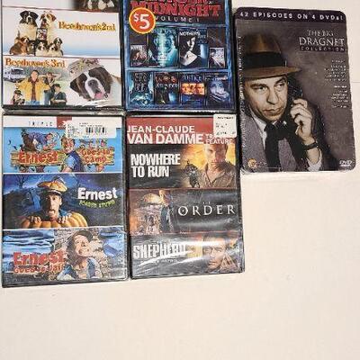 5 DVD Box Sets/Movie Packs (Sealed)- Item #395