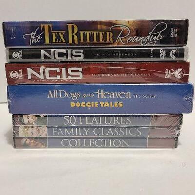 5 DVD Box Sets/Movie Packs (Sealed)- Item #397