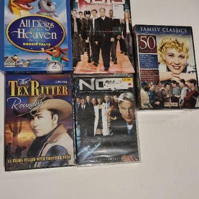 5 DVD Box Sets/Movie Packs (Sealed)- Item #397