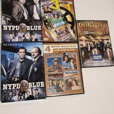 5 DVD Season Box/Movie Packs (Opened)- Item #398