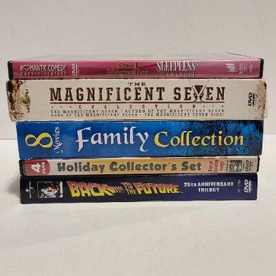 5 DVD Season Box/Movie Packs (Opened)- Item #400