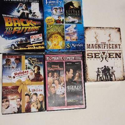 5 DVD Season Box/Movie Packs (Opened)- Item #400