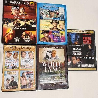 5 DVD Season Box/Movie Packs (Opened)- Item #401