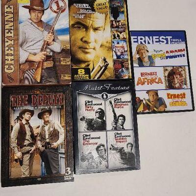 5 DVD Season Box/Movie Packs (Opened)- Item #402