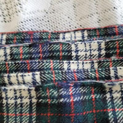 Lot 177: Wool Plaid FABRIC ( 4 yards 11" Ã— 59") 