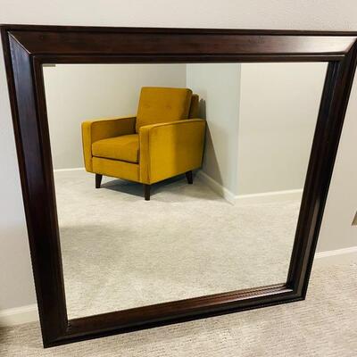 Mahogany Hanging Mirror