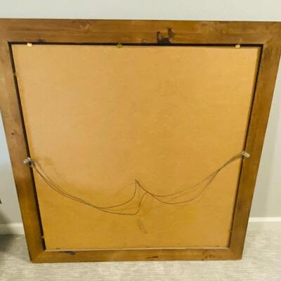 Mahogany Hanging Mirror