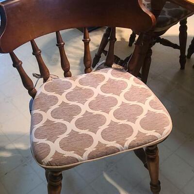 K14: Vintage Temple Stuart "Rockport" Kitchen Table & Four Chairs